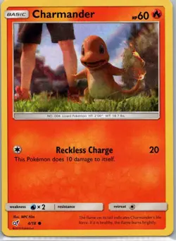 Pokemon TCG Charmander 4/18 Detective Pikachu Holo NM - Image 1