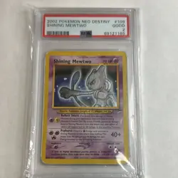 Pokemon Shining Mewtwo 109/105 Neo Destiny Secret Rare Holo 2002 English PSA 2 - Image 1