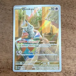 Pokemon Mimikyu Promo Holo 075 SV: Scarlet & Violet Basic 70 HP - Image 1
