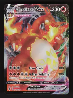 Charizard VMAX 020/189 Pokemon Darkness Ablaze Holo Card - Image 1