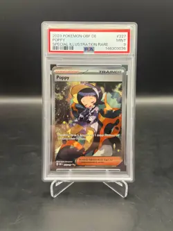 Poppy OBF227/197 SPECIAL ILLUSTRATION RARE 2023 Pokemon GER PSA 9 - Image 1