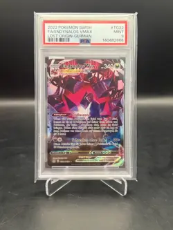 Endynalos VMax TG22/TG30 FULL ART 2022 Pokemon Lost Origin GER PSA 9 - Image 1