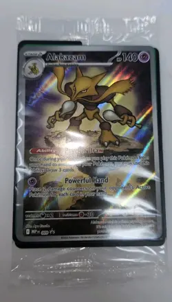 Alakazam 009 Promo Mega Evolution Pokemon SEALED - Image 1