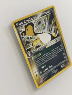 Pokemon TCG ex Team Rocket Returns Dark Ampharos 2/109 NM condition - Image 5
