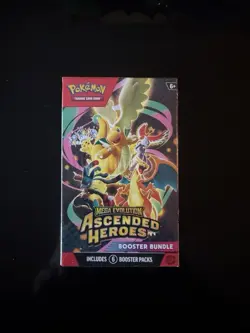Pokemon Mega Evolution Ascended Heroes Booster Bundle - 6 Booster Packs English - Image 1