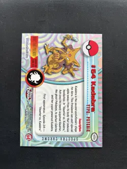 2000 Topps Chrome Pokemon Kadabra Spectra #64 - Mint/NM - Image 2