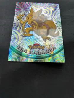 2000 Topps Chrome Pokemon Kadabra Spectra #64 - Mint/NM - Image 3
