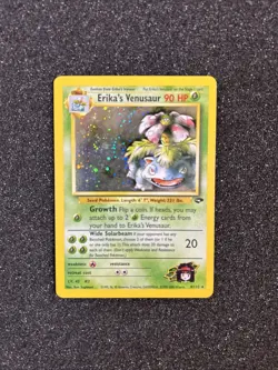 Pokemon Erika's Venusaur Holo Rare 4/132 Gym Challenge 🤩 - Image 1