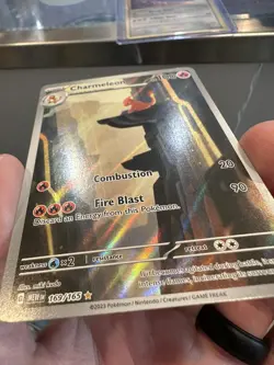 Pokemon Charmeleon Illustration Rare Holo 169/165 Scarlet & Violet 151 100 HP - Image 5