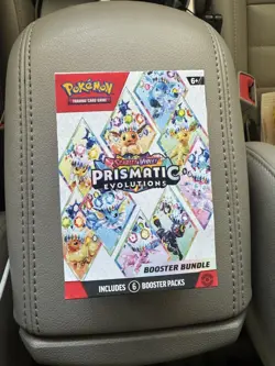 Pokemon Prismatic Evolutions Booster Bundle 6 Packs - Image 1