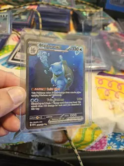 POKEMON TCG Blastoise ex 200/165 Sv: Scarlet & Violet 151 Holo PACK FRESH NM 🔥 - Image 3