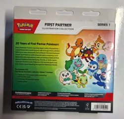 Pokemon First Partner Illustration Collection Series 1 NEW Sealed Box - Image 2