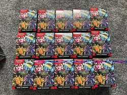 Pokemon Booster Bundle Boxes - Empty/Opened - 151 Paldean Fates mega evo x-24 - Image 1