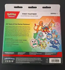Pokemon TCG First Partner Illustration Collection Series 1 New Sealed - Image 3