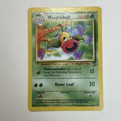 Weepinbell 64/130 - Base Set 2 - Uncommon - Pokemon TCG NEAR MINT - Image 1