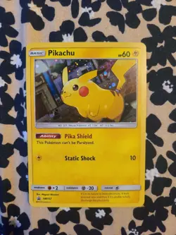 Pikachu - SM157 - Holo - SM Black Star Promo Pokemon TCG - Image 1