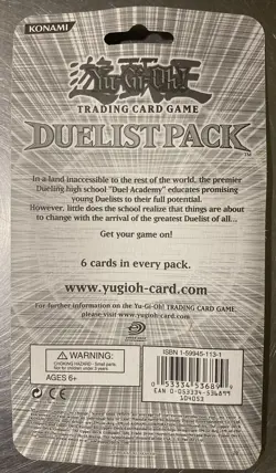 YuGiOh Jaden Yuki 2 & Aster Phoenix Duelist 2 Pack Blister, Factory Sealed - Image 2