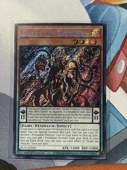 Shade the Obscure BLZD-EN083 Blazing Dominion 1st Edition Yugioh Yu Gi Oh TCG - Image 1