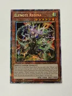 Elfnote Regina Starlight Rare BLZD-EN014 Yu-Gi-Oh 1st Edition - Image 1