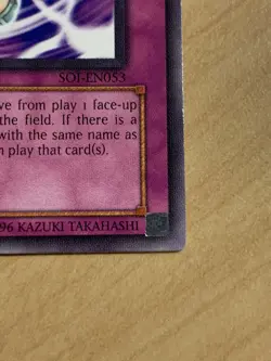 Yugioh! - Karma Cut SOI-EN053 Shadow of Infinity Unlimited - LP - Image 3