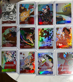 One Piece TCG Gift Collection 2023 12 Card Promo Set English NM - Image 1