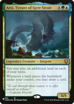 NM MTG AESI TYRANT OF GYRE STRAIT THE LIST REPRINTS MYSTERY BOOSTER 2 - Image 1