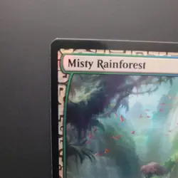 Foil Misty Rainforest Zendikar Expeditions MtG Magic NM Near Mint Land - Image 2