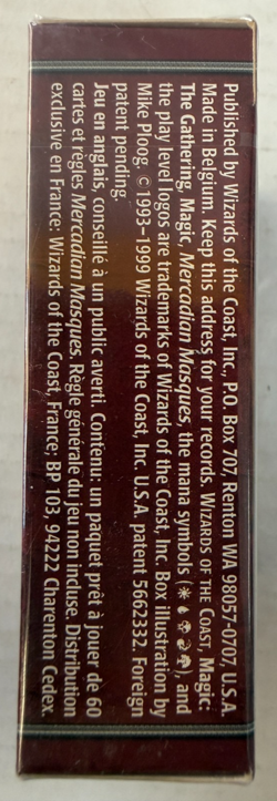 Magic The Gathering Mercadian Masques Disrupter Deck ~ SEALED MTG B - Image 5