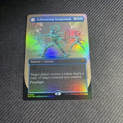 Echocasting Symposium (Borderless) Secrets of Strixhaven Foil - Image 1