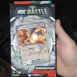 Nintendo Pokemon TCG Kangaskhan ex Battle Deck Factory Sealed Box 60 Card Deck - Image 1