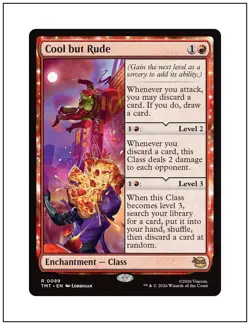 1x Cool but Rude, TMNT, Magic the Gathering MTG NM - Image 1