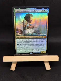 Magic the Gathering: Foundations Zimone, Paradox Sculptor #126 Foil NM-M - Image 1