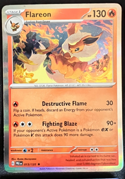 Pokemon Eeveelution HOLO COMPLETE 9 Card Set Lot PRISMATIC EVOLUTIONS Near Mint - Image 4