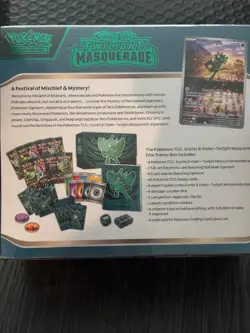 Pokemon TCG Twilight Masquerade Elite Trainer Box ETB New/Sealed - Image 2