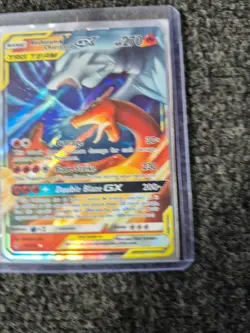 Reshiram & Charizard gx #20/214 Unbroken Bunds NM/Near Mint Pokemon 2019 - Image 3