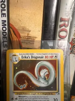 Pokemon TCG Erika's Dragonair 4/132 Gym Heroes Holo Rare 80HP Unlimited - Image 5