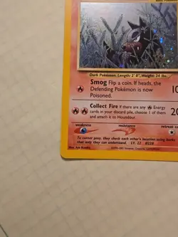 Pokemon TCG Houndour 5/75 Neo Discovery Holo 2001 NM - Image 2