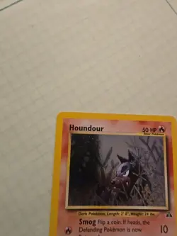 Pokemon TCG Houndour 5/75 Neo Discovery Holo 2001 NM - Image 3