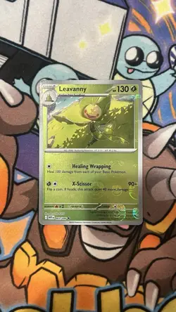LEAVANNY (MASTER BALL PATTERN) 003/086 UNCOMMON WHITE FLARE POKEMON NM/M - Image 1