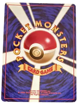 Pokemon card Misty's Tentacruel No.073 Old Back Holo Rare Japanese Swirl - Image 2