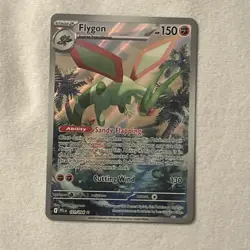 Flygon 101/94 Phantasmal Flames English Pokemon TCG Card Illustration Rare NM- D - Image 1