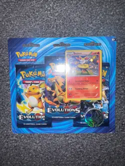 Pokemon XY Evolutions 3-Pack Blister Sealed and Pokemon Breakpoint Booster Pack - Image 1