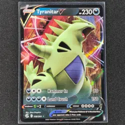 Tyranitar V - 158/264 - Ultra Rare - Fusion Strike - Pokemon Card - NM/M - Image 1