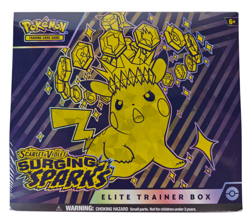 Pokemon TCG Scarlet & Violet SURGING SPARKS Elite Trainer Box FACTORY SEALED - Image 1