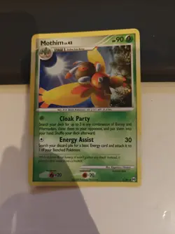 Pokemon Mothim Holo - Platinum Arceus - 6/99 - NM - Image 1