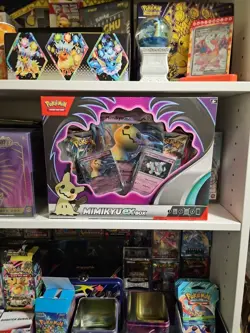 Pokemon Mimikyu ex Box TCG Sealed - Image 1
