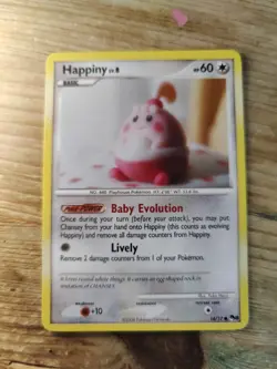 Happiny - Pop Series 8 14/17 - Pokemon TCG - EX Yuka Morii - Image 1
