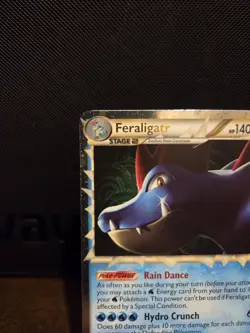 Pokemon TCG Feraligatr Prime 108/123 HeartGold & SoulSilver Holo 🌟🌟🌟 2010 - Image 2