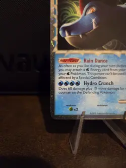 Pokemon TCG Feraligatr Prime 108/123 HeartGold & SoulSilver Holo 🌟🌟🌟 2010 - Image 5