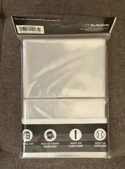 CardGuard Premium Sports Sleeves 100 Count Clear Card Sleeves Pokemon TCG - Image 2